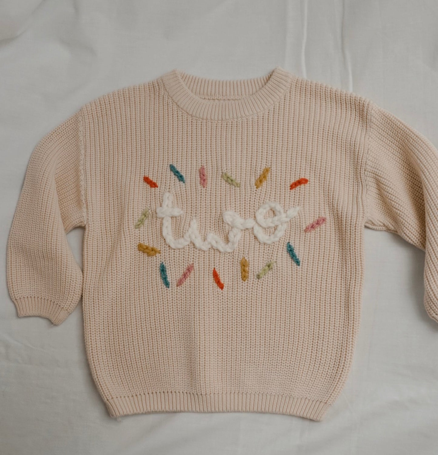 TWO - Celebration knitted jumper x Fresh Knits - PRE ORDER